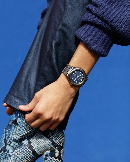 Zenshin Three-hand Blue Dial Super Titanium Bracelet AW0130 Zenshin Three-hand Blue Dial Super Titanium Bracelet AW0130